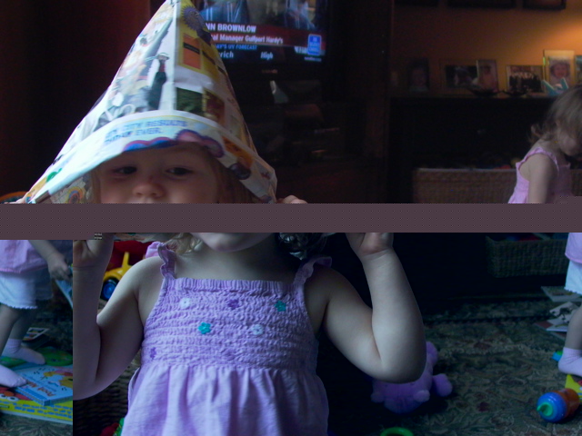 Erica and her hat
